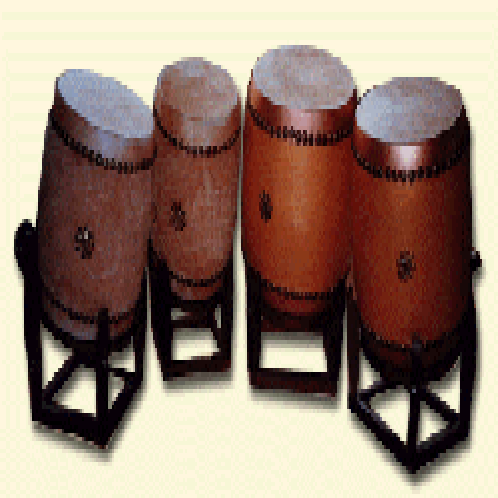 Modeum-buk (Drum consist of diverse kinds of small drums)